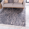 Himalaya Heights Collection Area Rug -  Manaslu Square Gray  lifestyle 29