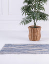 Garden Terrace Escape Collection Area Rug -  Evergreen (Light Gray) Runner Light Gray  lifestyle 5