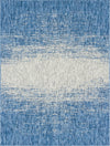 Urban Terrace Collection Area Rug -  Vanderbilt Rectangle Blue Main