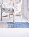 Urban Terrace Collection Area Rug -  Vanderbilt Runner Blue  lifestyle 105