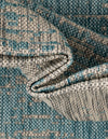 Urban Terrace Collection Area Rug -  Vanderbilt Rectangle Aqua  lifestyle 15