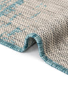 Urban Terrace Collection Area Rug -  Vanderbilt Rectangle Aqua  lifestyle 19