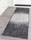 Urban Terrace Collection Area Rug -  Vanderbilt Runner Charcoal Gray  lifestyle 0