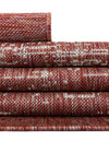 Urban Terrace Collection Area Rug -  Vanderbilt Rectangle Rust Red  lifestyle 66