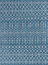 Seaside Lattice Collection Area Rug -  Pergola (Teal)