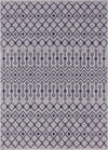 Garden Lattice Oasis Collection Area Rug -  Pergola (Gray) Rectangle Gray Main