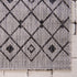 Seaside Lattice Collection Area Rug -  Pergola (Gray)