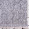 Garden Lattice Oasis Collection Area Rug -  Pergola (Gray) Rectangle Gray  lifestyle 37