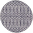 Seaside Lattice Collection Area Rug -  Pergola (Gray)