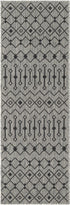 Seaside Lattice Collection Area Rug -  Pergola (Gray)