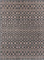 Garden Lattice Oasis Collection Area Rug -  Pergola (Charcoal Gray) Rectangle Charcoal Gray Main