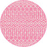 Seaside Lattice Collection Area Rug -  Pergola (Fuschia)