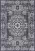 Patio Heritage Collection Area Rug - Savannah (Charcoal Gray)