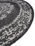 Patio Heritage Collection Area Rug - Savannah (Charcoal Gray)