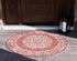 Patio Heritage Collection Area Rug - Savannah (Rust Red)