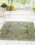 Patio Heritage Collection Area Rug - Savannah (Green)