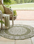 Patio Heritage Collection Area Rug - Savannah (Green)