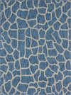 Jungle Expedition Collection Area Rug -  Rainforest Rectangle Blue  lifestyle 4