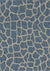 Jungle Expedition Collection Area Rug -  Rainforest Rectangle Blue Main