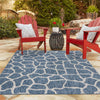 Jungle Expedition Collection Area Rug -  Rainforest Rectangle Blue  lifestyle 21