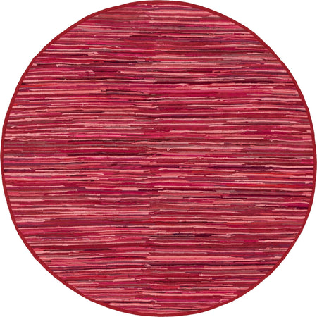 Thar Cotton Collection Area Rug - Santorini (Red)