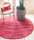 Thar Cotton Collection Area Rug - Santorini (Red)