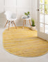 Thar Cotton Collection Area Rug - Santorini (Yellow)