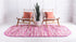 Thar Cotton Collection Area Rug - Santorini (Pink)