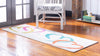 Seaside Embrace Collection Area Rug -  Cove Runner White  lifestyle 13