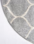 Trellis Mosaic Collection Area Rug -  Pergolatown (Light Gray)