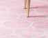 Trellis Mosaic Collection Area Rug -  Pergolatown (Light Pink)