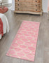 Trellis Mosaic Collection Area Rug -  Pergolatown (Light Pink)