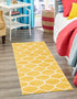 Trellis Mosaic Collection Area Rug -  Pergolatown (Yellow)