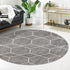 Trellis Mosaic Collection Area Rug - Arborville (Light Gray)