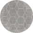 Trellis Mosaic Collection Area Rug - Arborville (Light Gray)