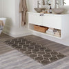 Lattice Garden Collection Area Rug - Arborville (Dark Gray) Runner Dark Gray  lifestyle 62