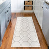 Lattice Garden Collection Area Rug - Arborville (Ivory) Runner Ivory  lifestyle 54