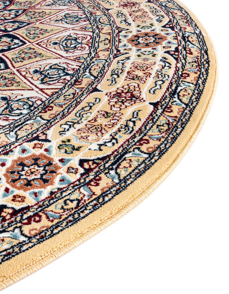 Persian Elegance Collection Area Rug -  Hamedan (Beige)