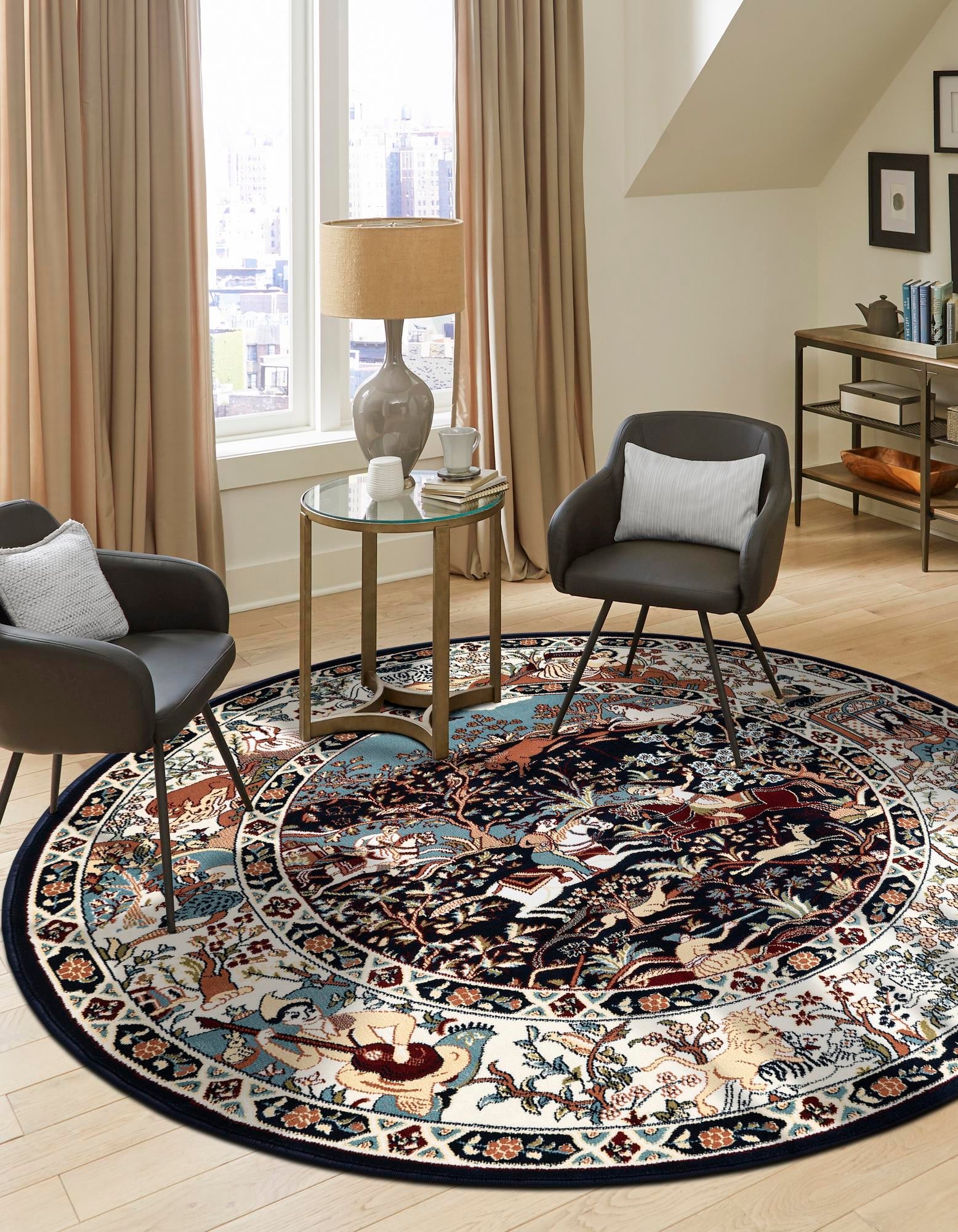 Persian Elegance Collection Area Rug -  Tabriz