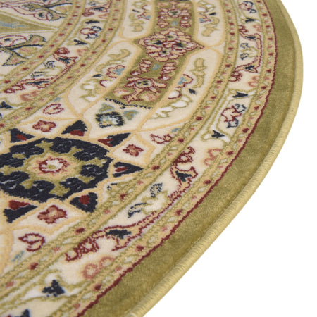 Persian Elegance Collection Area Rug -  Hamedan (Green)