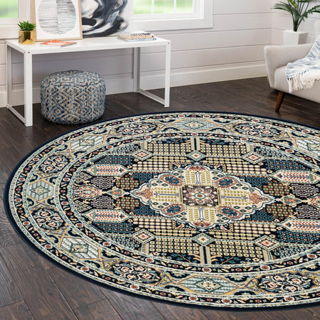 Persian Elegance Collection Area Rug -  Kashan