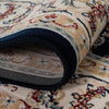 Persian Elegance Collection Area Rug -  Mashhad Round Navy Blue  lifestyle 37