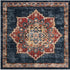 Eden Oasis Collection Area Rug -  Tranquility (Dark Blue)