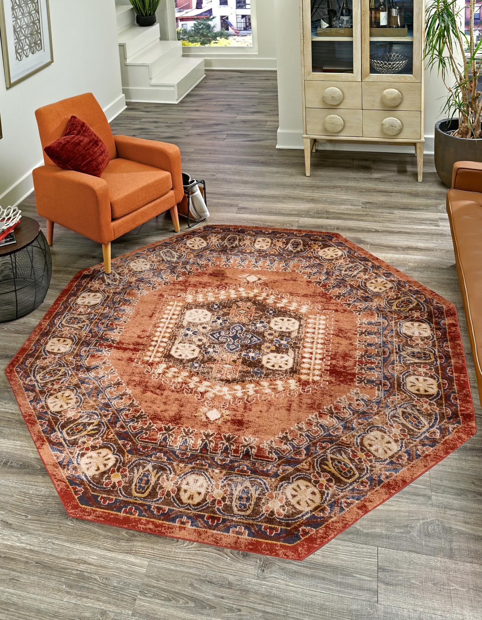 Eden Oasis Collection Area Rug -  Refuge (Terracotta)