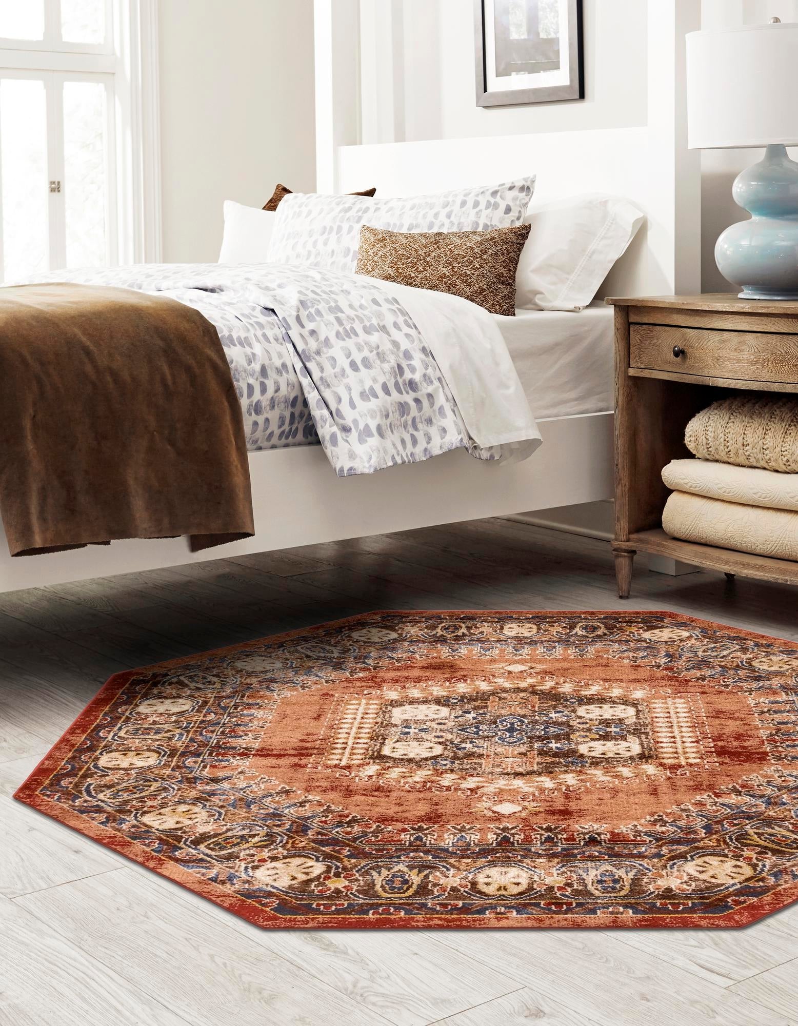 Eden Oasis Collection Area Rug -  Refuge (Terracotta)