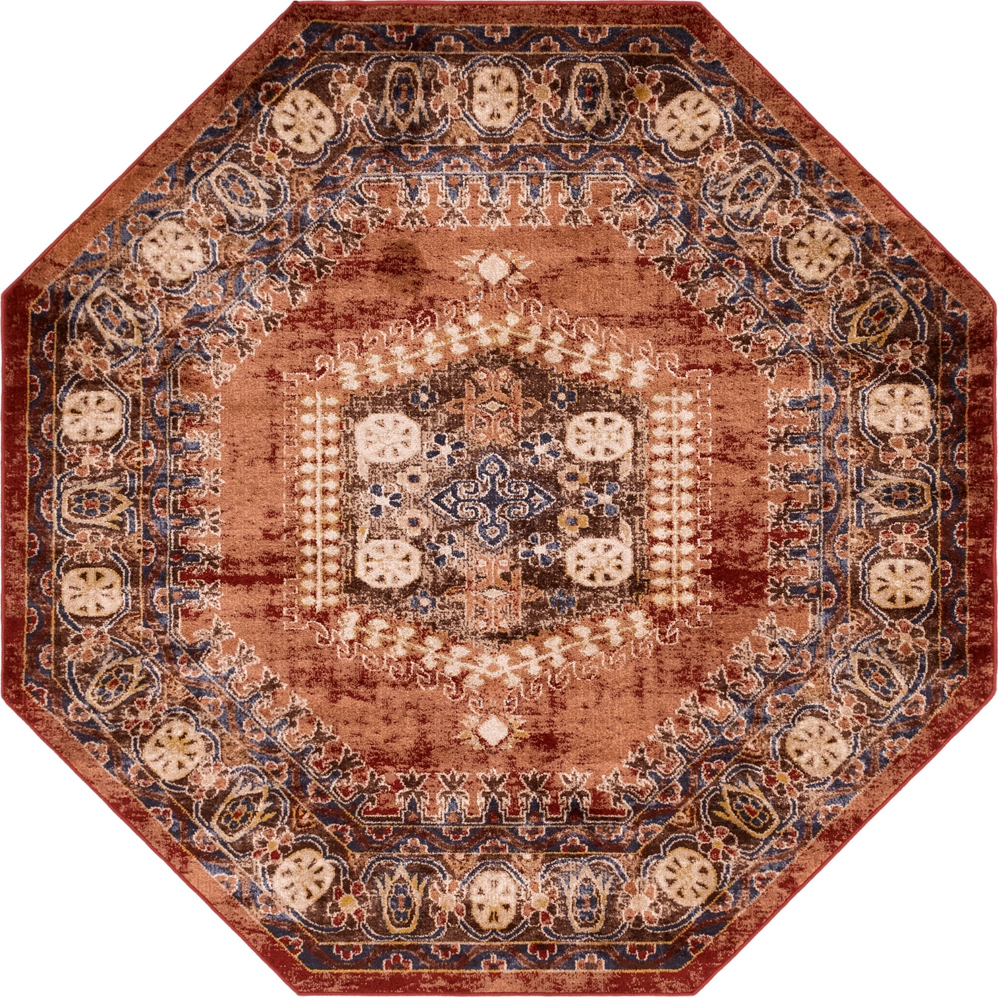 Eden Oasis Collection Area Rug -  Refuge (Terracotta)