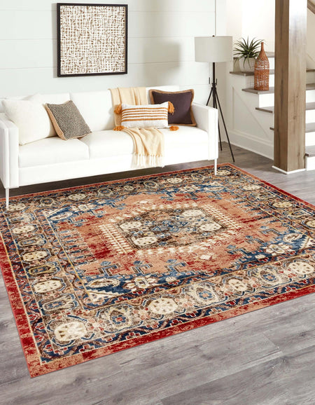 Eden Oasis Collection Area Rug -  Refuge (Terracotta)