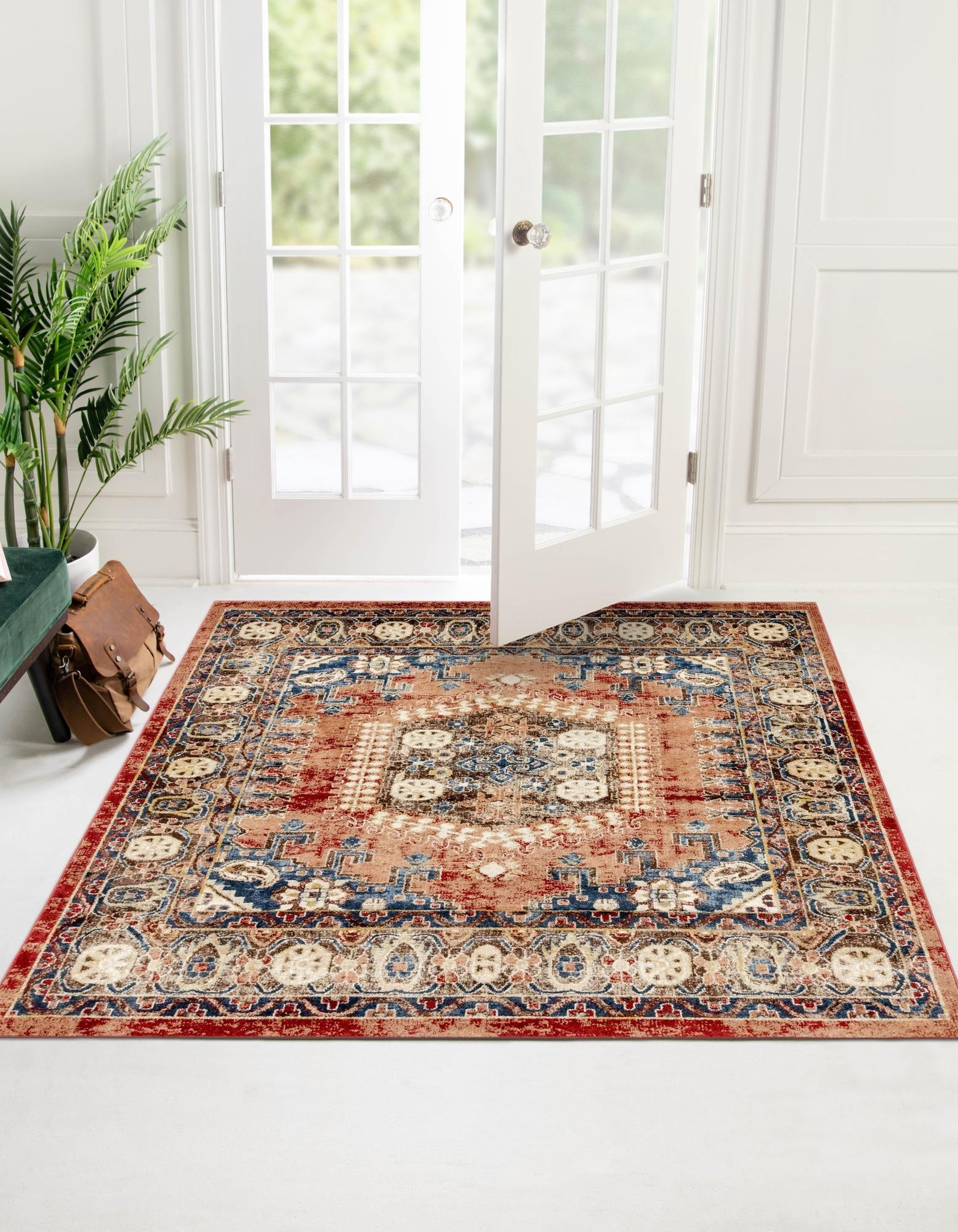 Eden Oasis Collection Area Rug -  Refuge (Terracotta)