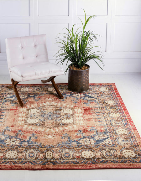 Eden Oasis Collection Area Rug -  Refuge (Terracotta)