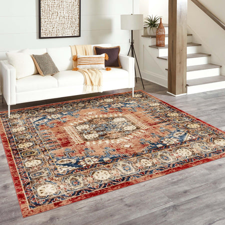 Eden Oasis Collection Area Rug -  Refuge (Terracotta)